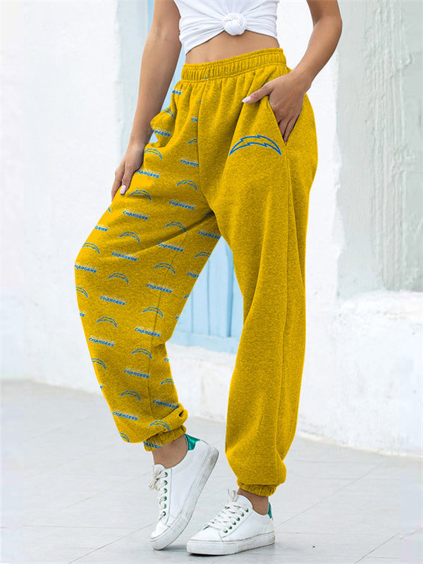 Los Angeles Chargers 3D Printed Pocket Sweatpants