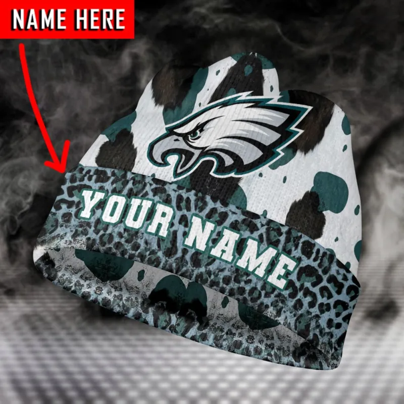 Philadelphia Eagles Personalized Wool Beanie