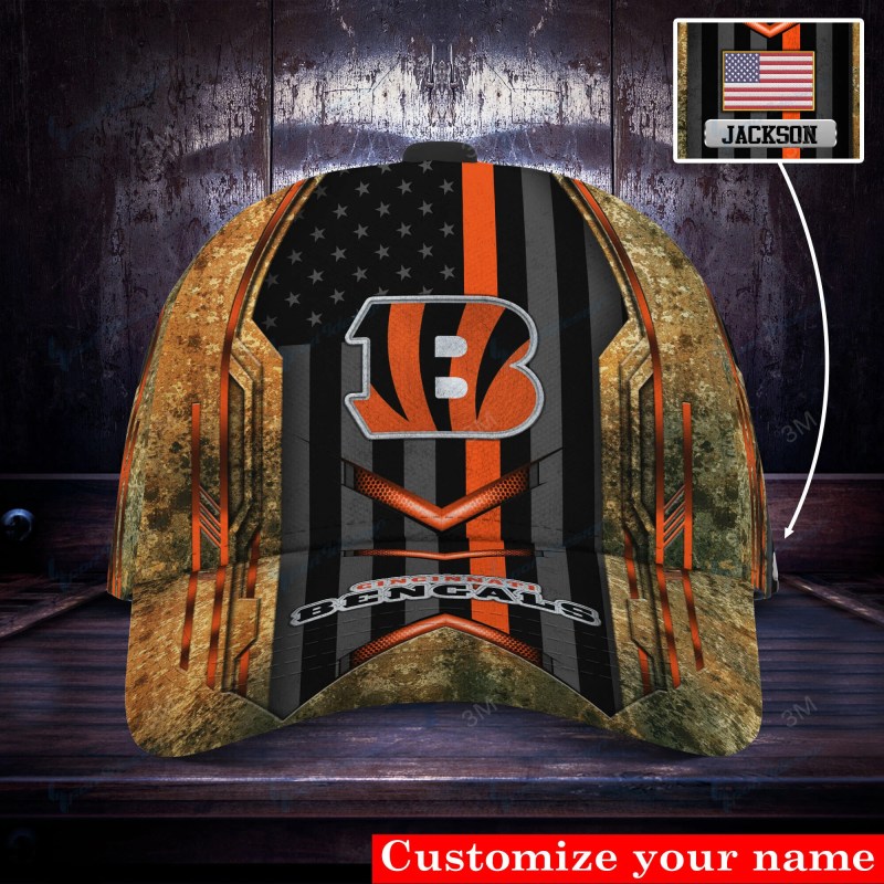 Cincinnati Bengals Personalized Classic Cap