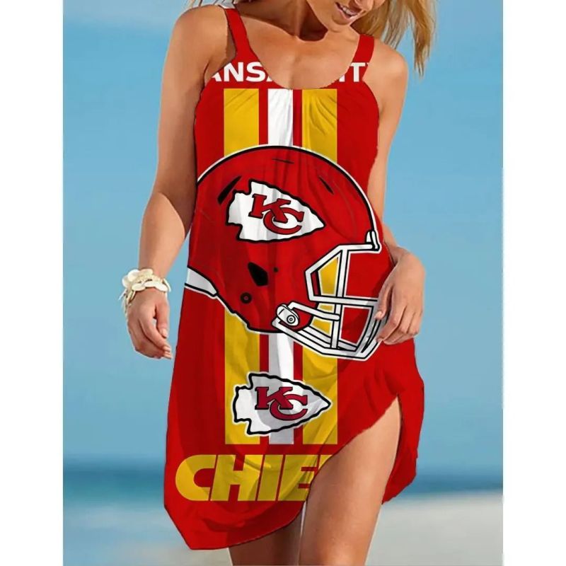 NFL Kansas City Chiefs Beach Dress