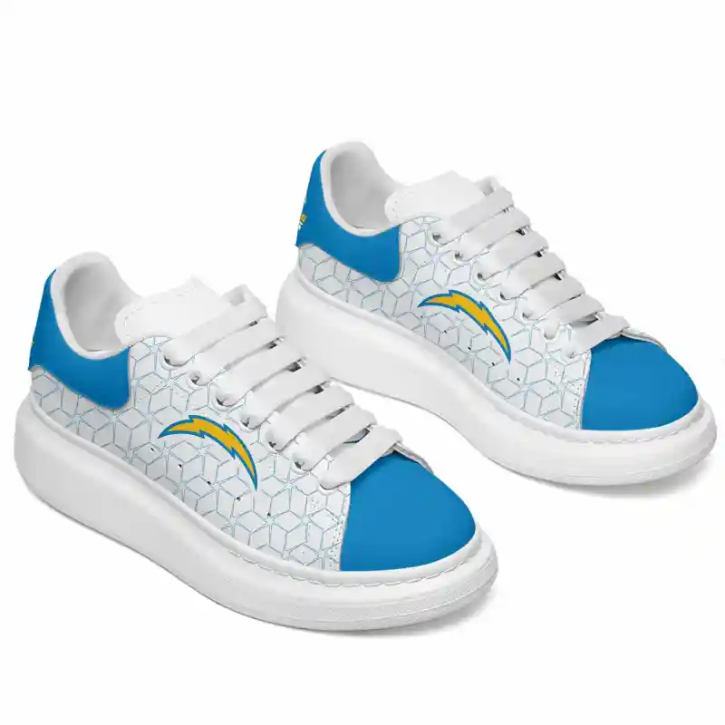 Los Angeles Chargers MQ Sneakers Back View