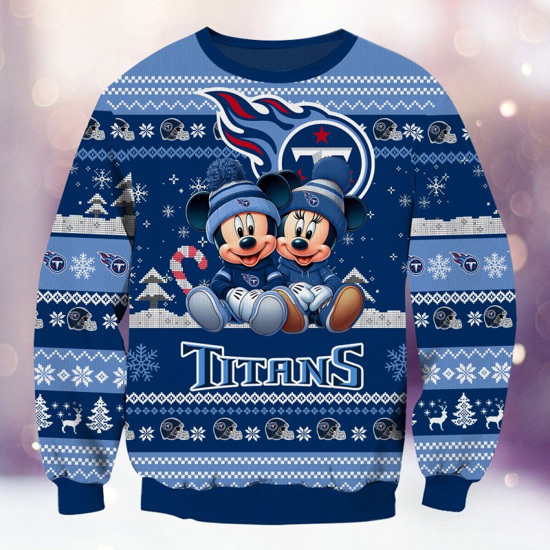 Tennessee Titans Ugly Christmas Sweater Image 1