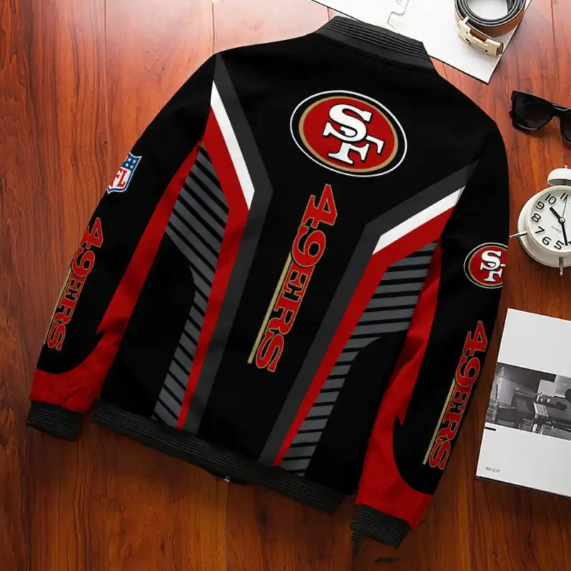 San Francisco 49ers Bomber Jacket Details