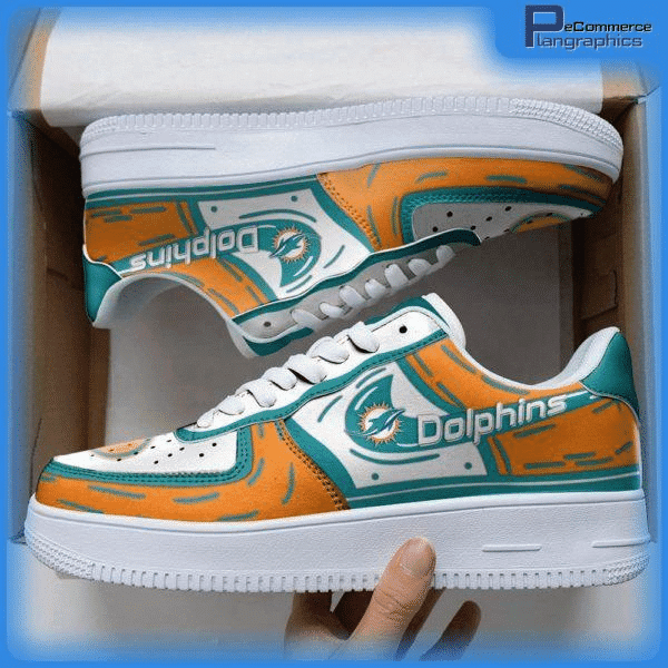 Miami Dolphins NFL Air Force 1 Sneaker Trend