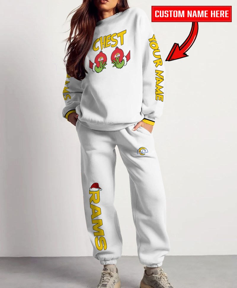 Los Angeles Rams Sweatshirt and Sweatpants Christmas Collection