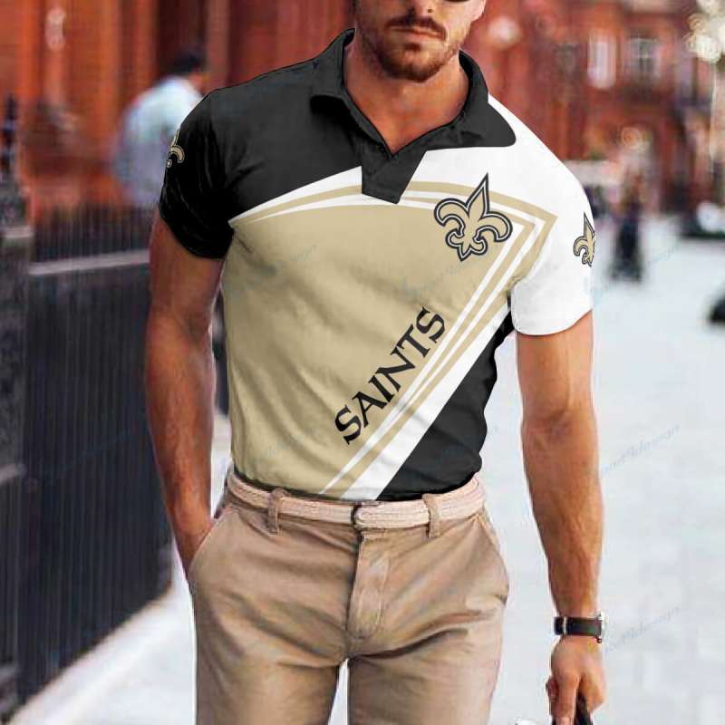 New Orleans Saints Polo T-shirt