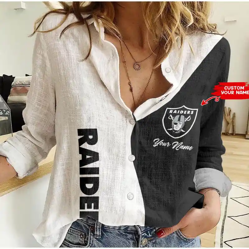 Las Vegas Raiders Personalized Woman Shirt