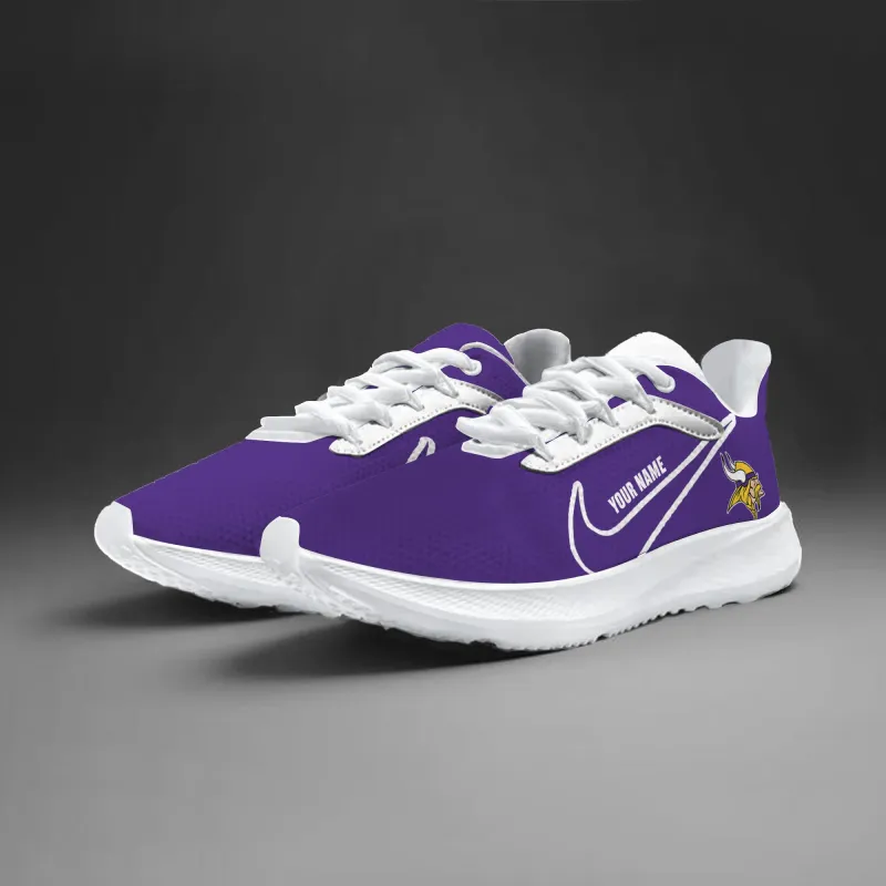 Stylish Minnesota Vikings Running Shoes