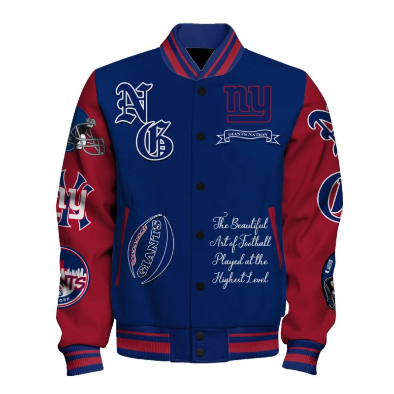 New York Giants Jacket Detail