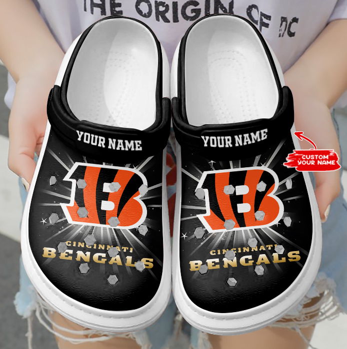 Cincinnati Bengals Personalized Limited Clog