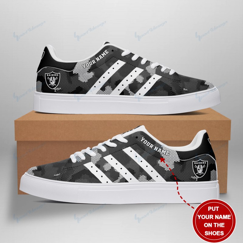 Las Vegas Raiders Personalized SS Custom Sneakers