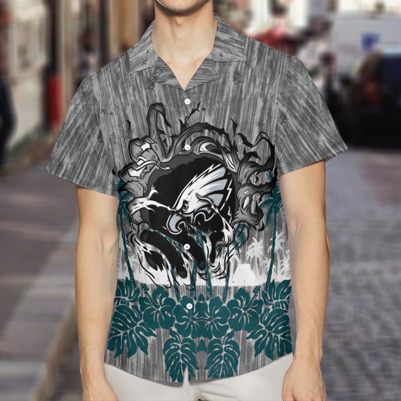 Philadelphia Eagles Summer Hawaiian Shirt