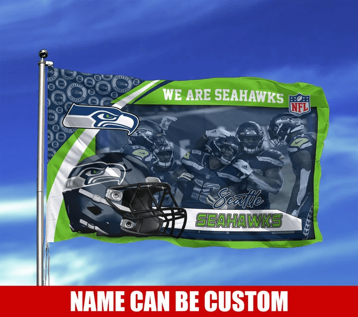 Seattle Seahawks Flag