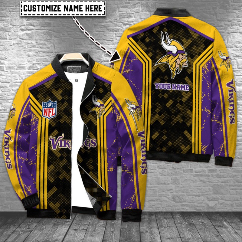 Minnesota Vikings Bomber Jacket