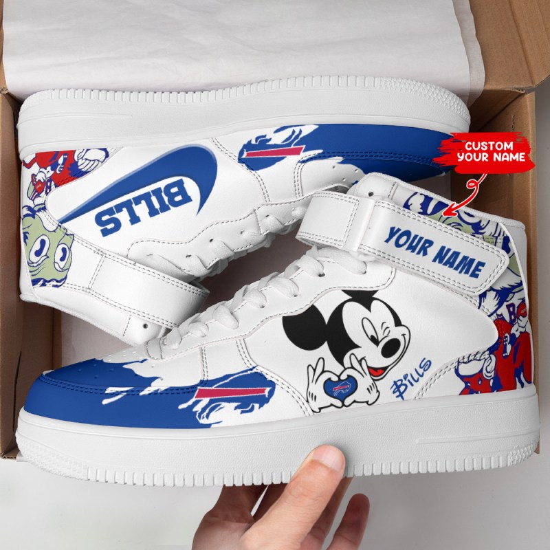 Buffalo Bills Personalized Sneakers