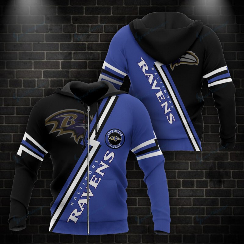 Baltimore Ravens Hoodie - Side View
