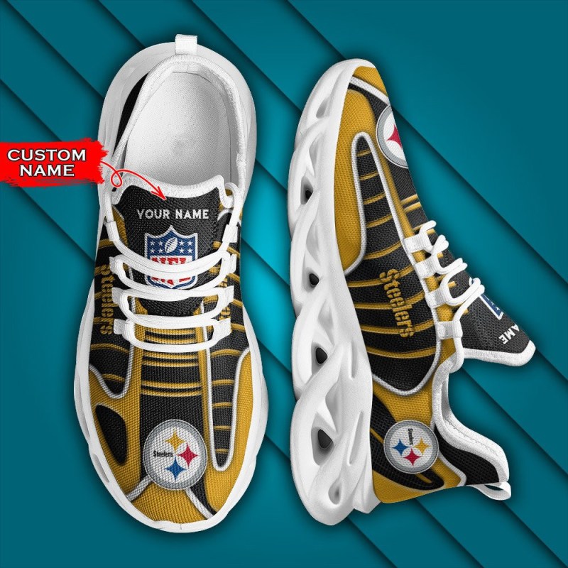 Comfortable Steelers Yezy Sneakers