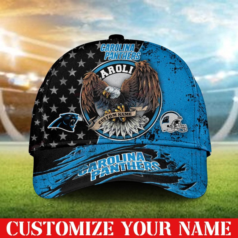 Carolina Panthers Personalized Cap