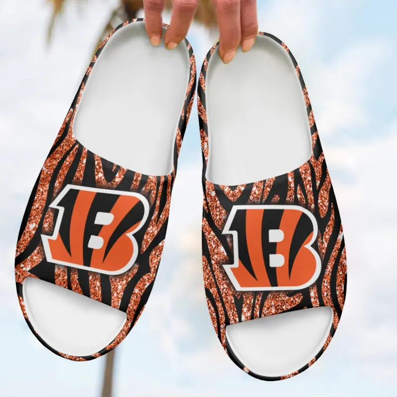 Cincinnati Bengals Yeezy Slippers Image 1