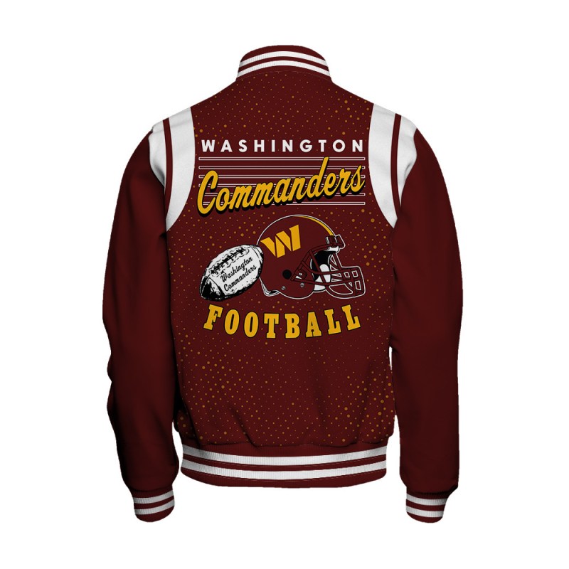 Washington Commanders Varsity Jacket