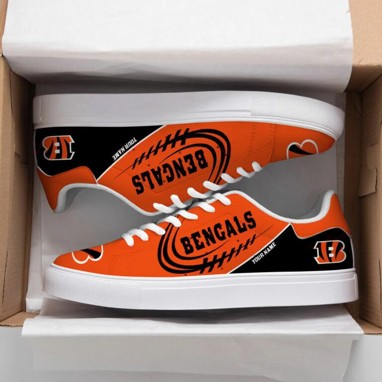 Cincinnati Bengals Personalized SS Custom Sneakers