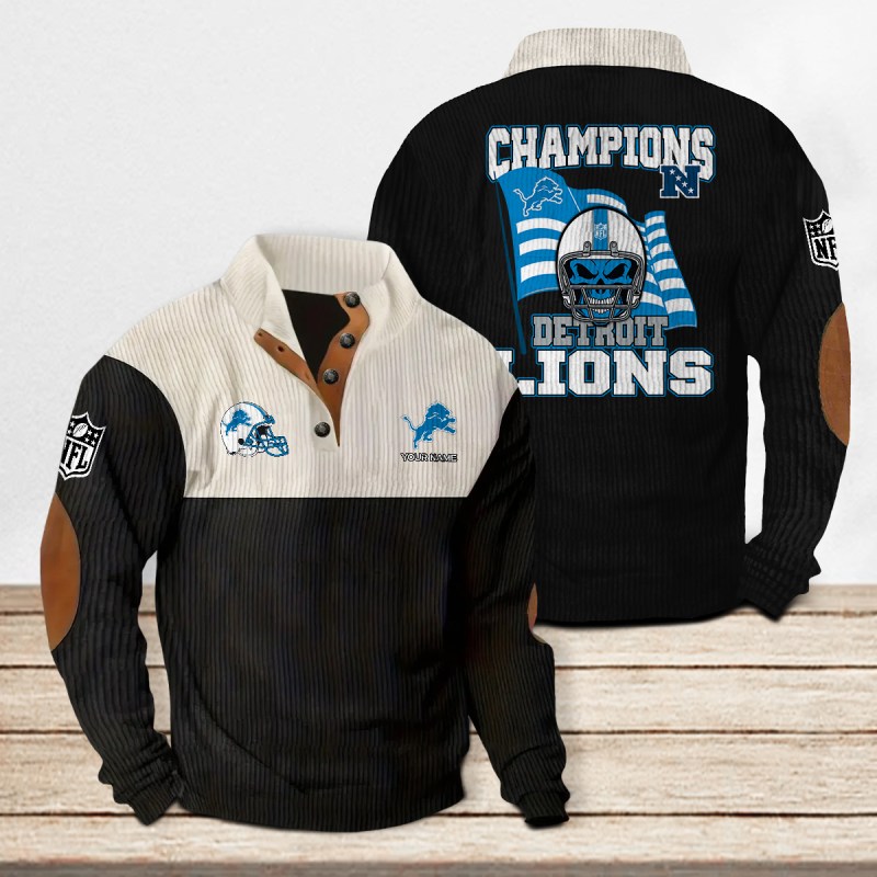 Detroit Lions Sweatshirt - Black