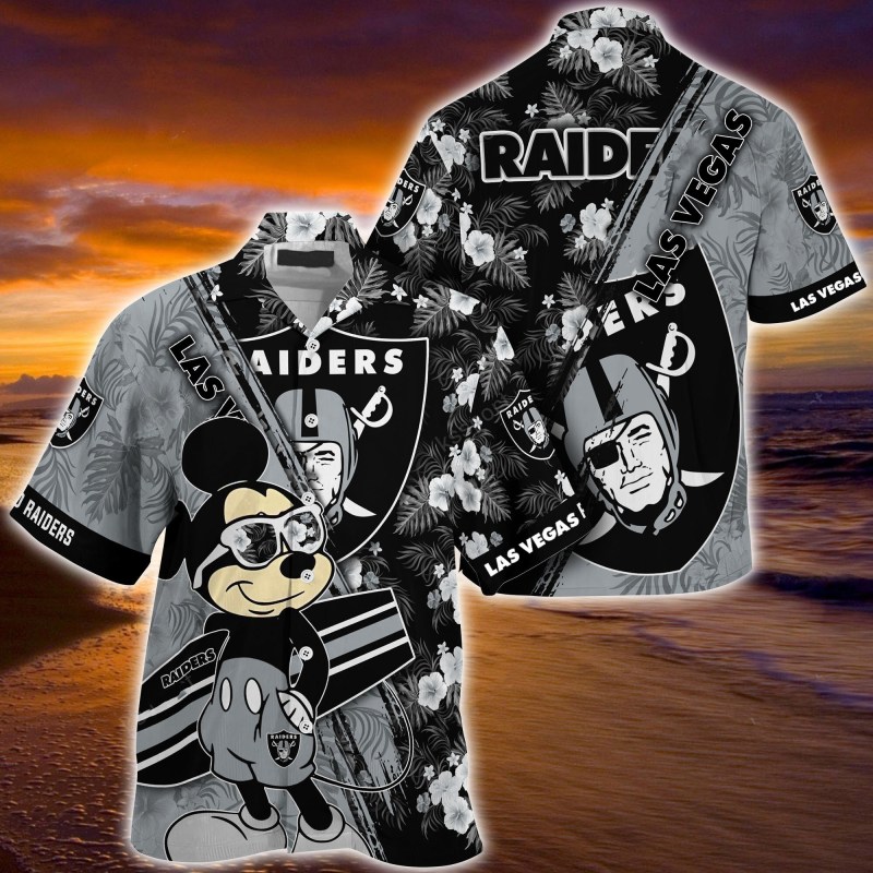 Las Vegas Raiders Summer Hawaiian Shirt
