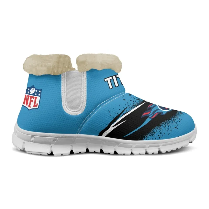 Tennessee Titans Comfy Winter Snow Boots Image 13