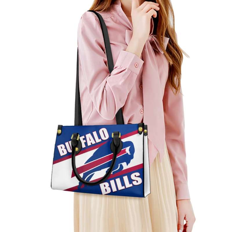 Buffalo Bills Leather Hand Bag Interior