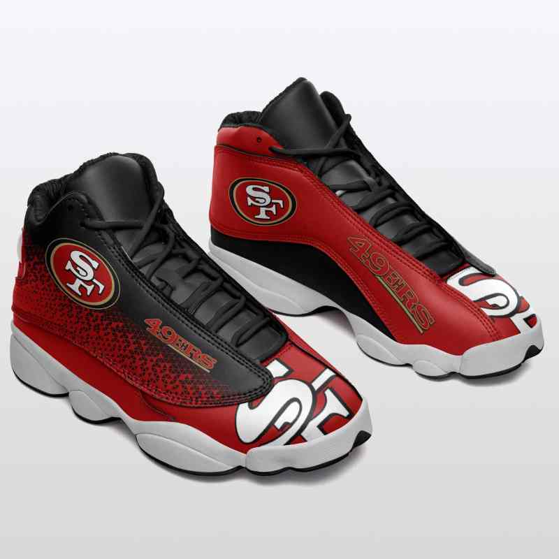 San Francisco 49ers Air JD13 Sneakers