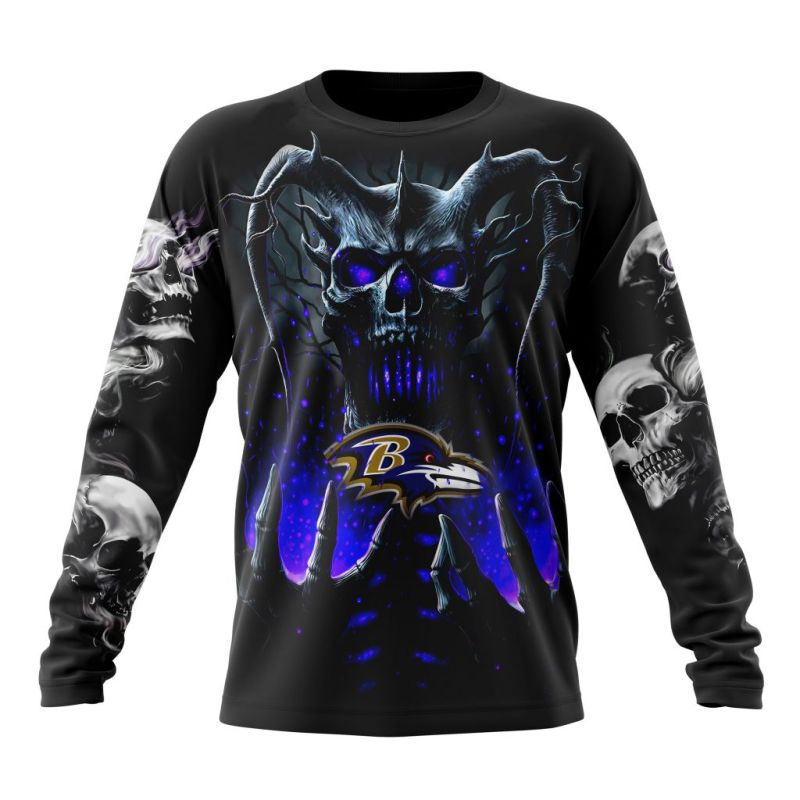 Baltimore Ravens Hoodie Side View