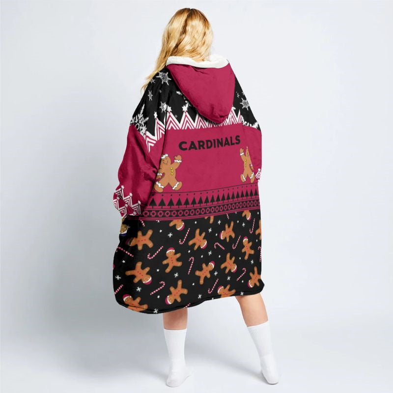 Arizona Cardinals Snug Hoodie Back View