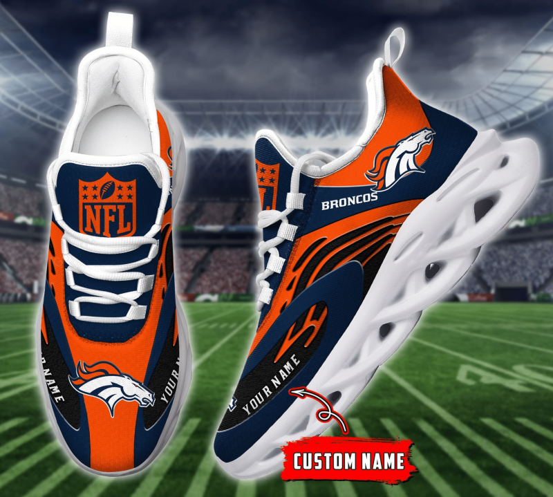 Denver Broncos Yezy Running Sneakers