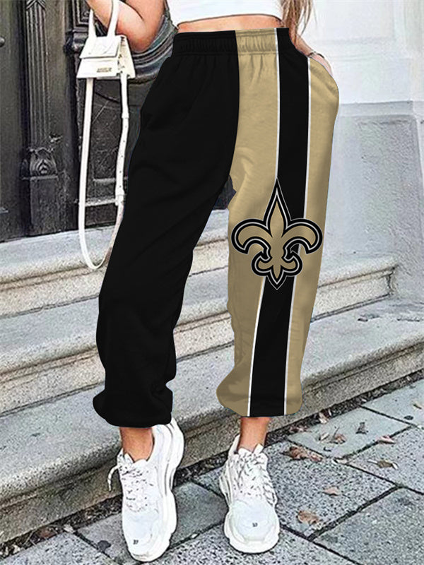 New Orleans Saints 3D Printed Pocket Sweatpants