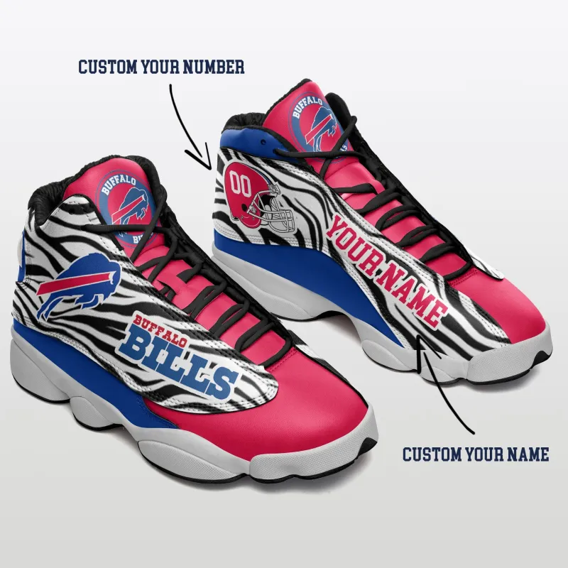 Buffalo Bills Personalized AJD13 Sneakers