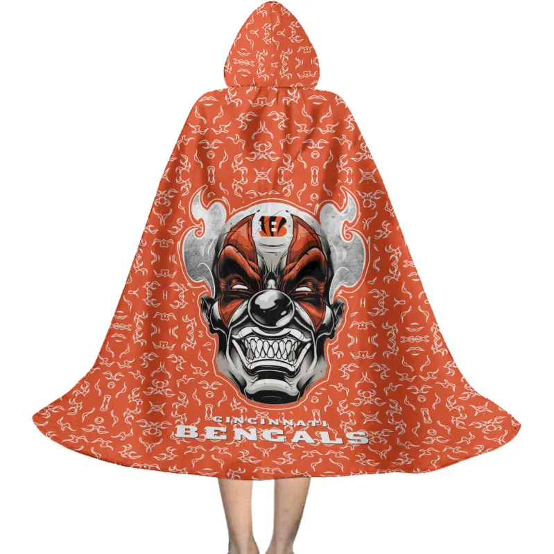 Cincinnati Bengals Halloween Cloak Back