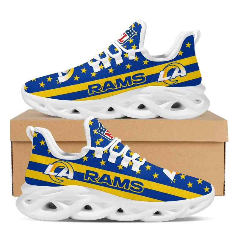 Los Angeles Rams Yezy Running Sneakers 1