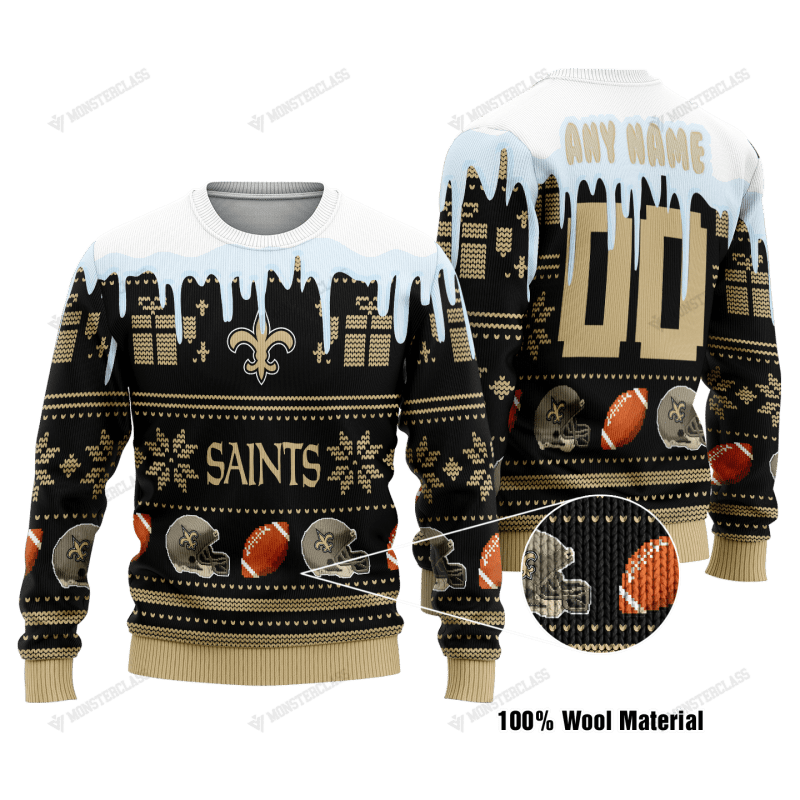 New Orleans Saints Woolen Sweater