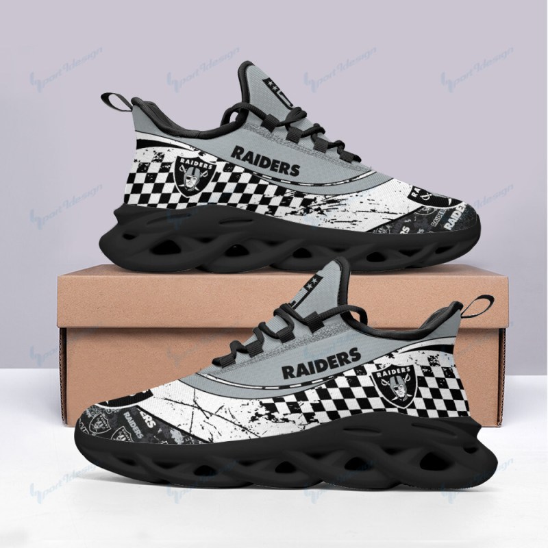 Las Vegas Raiders Yezy Running Sneakers