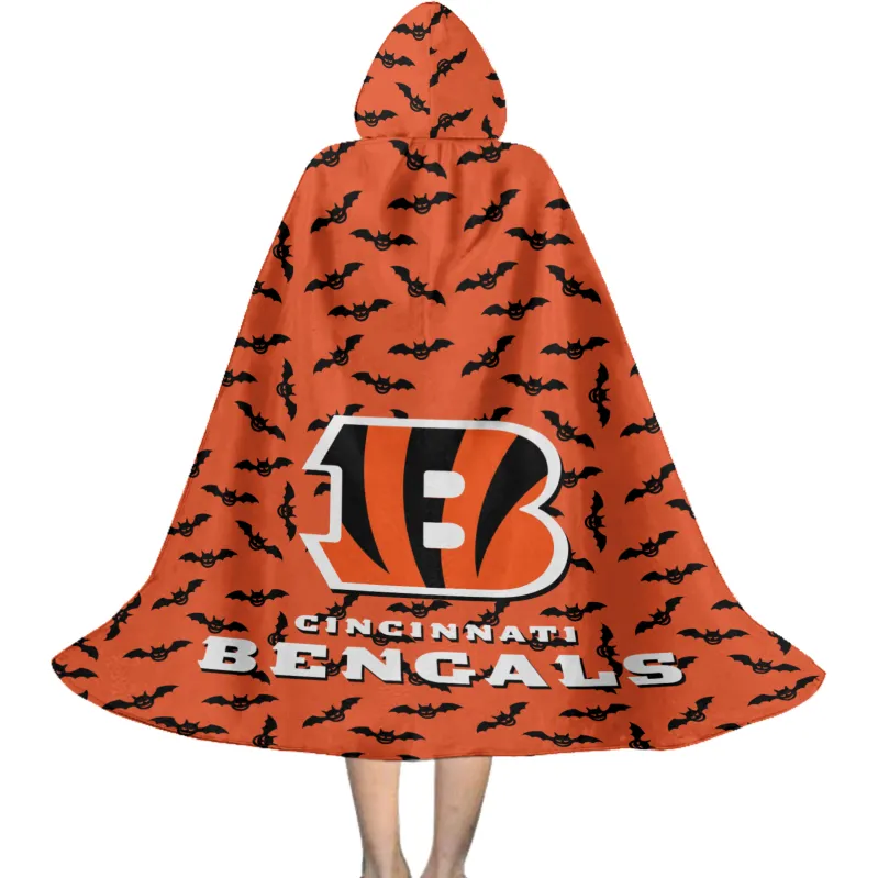 Cincinnati Bengals Halloween Cloak - Back View