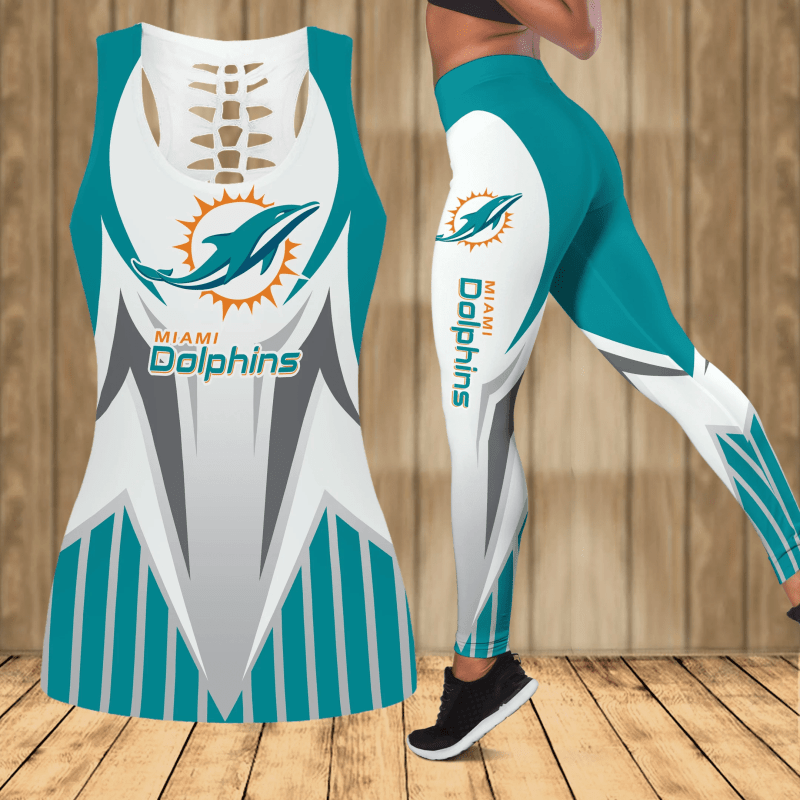 Miami Dolphins Personalized Leggings