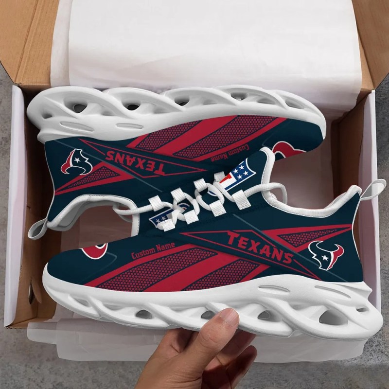 Houston Texans Personalized Yezy Running Sneakers