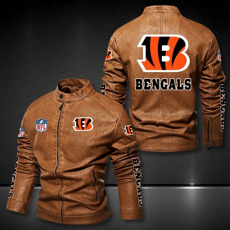 Cincinnati Bengals Leather Jacket