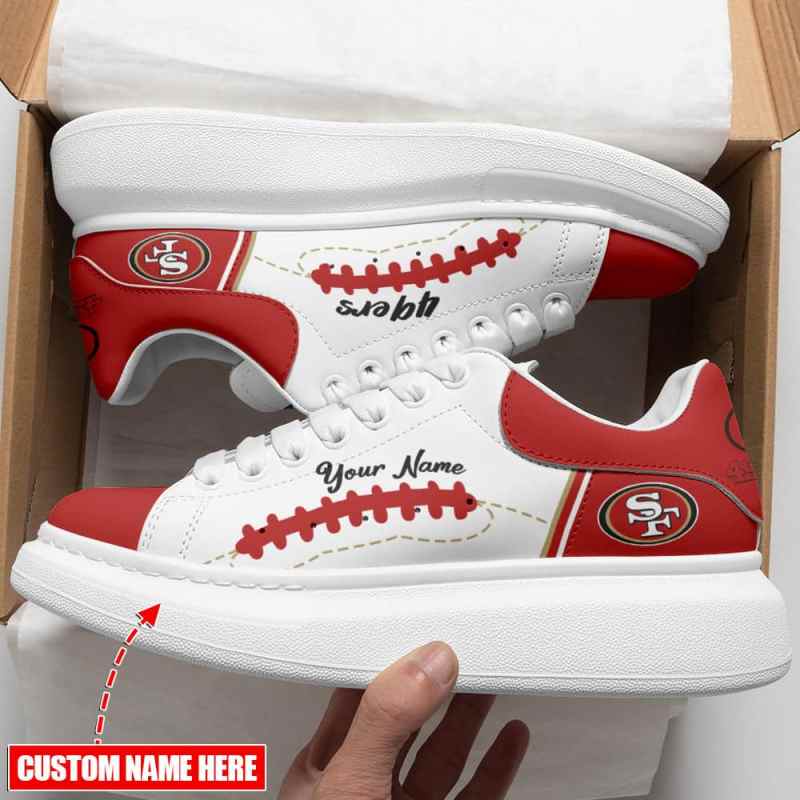 San Francisco 49ers Personalized MQ Sneakers