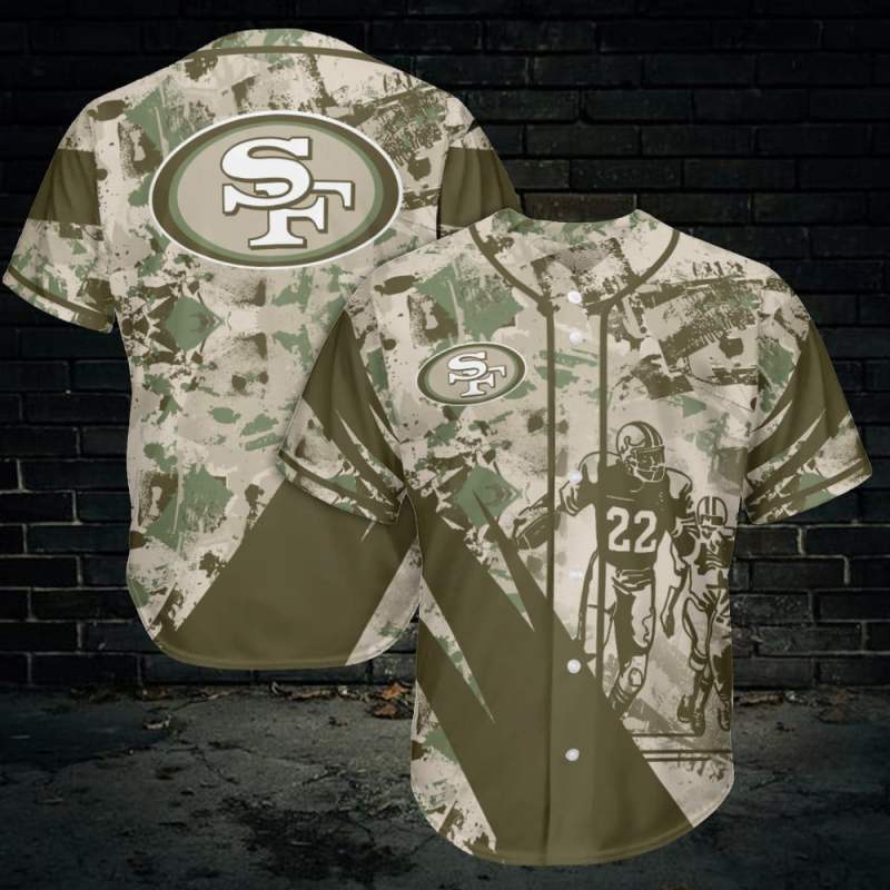 San Francisco 49ers Baseball Jersey
