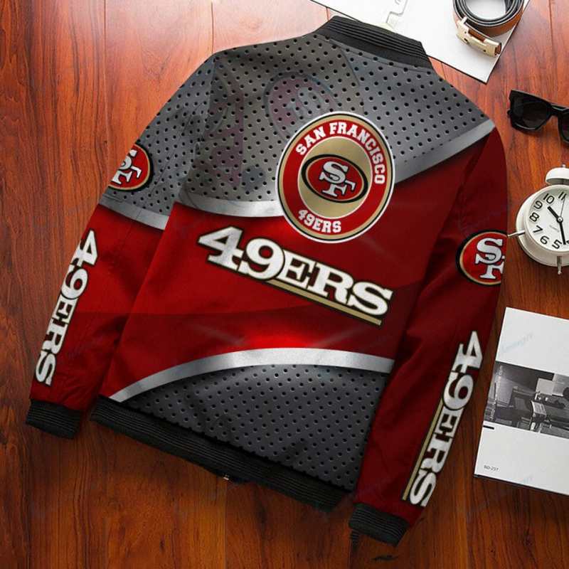 San Francisco 49ers Bomber Jacket Details