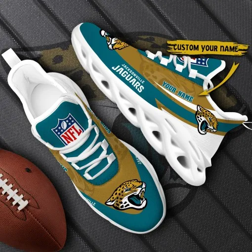 Jacksonville Jaguars Sneakers Back View
