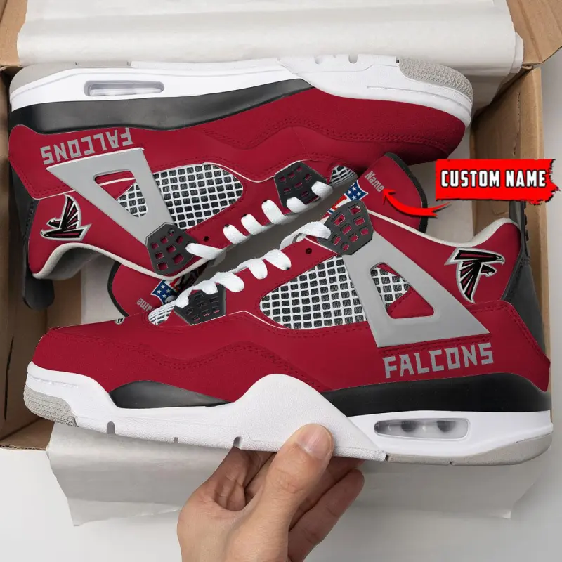 Atlanta Falcons AJ4 Sneaker 2