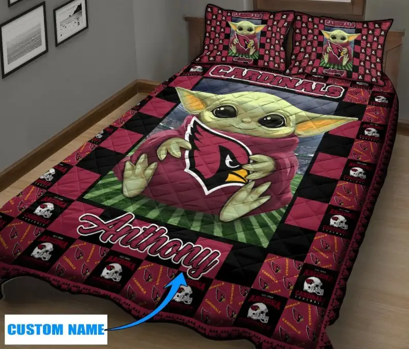 Arizona Cardinals Quilt Set Image