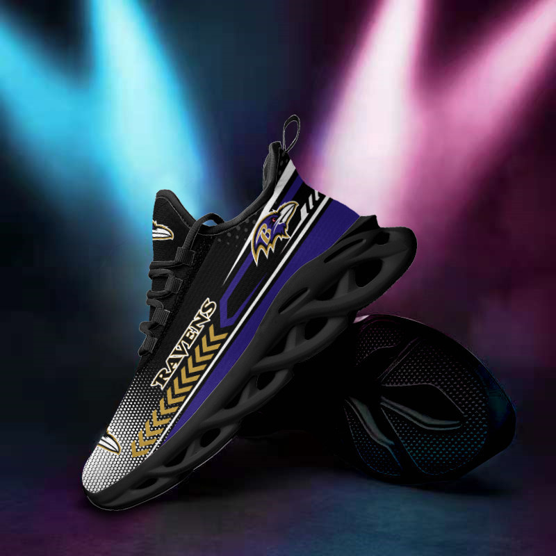 Baltimore Ravens Yezy Running Sneakers